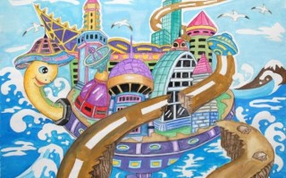 科技创作作品 科技画参赛获奖作品素材