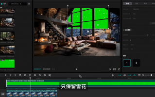 下雪短视频制作 用即梦AI，一句话就能帮你制作一段家乡下雪的视频